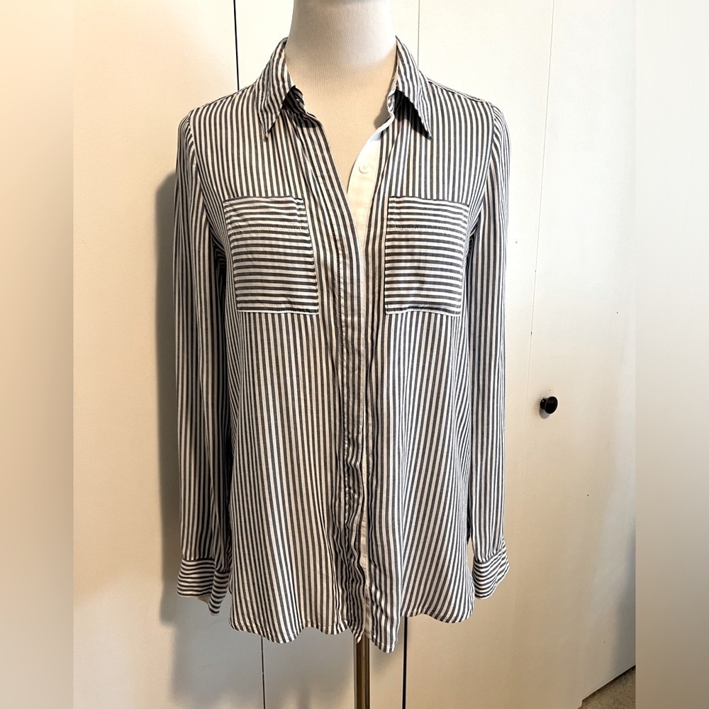 WHBM Button Down Top